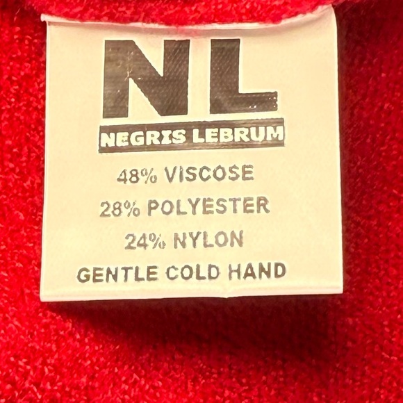 NWT NEGRIS LEBRUM (L) Men’s Luxurious Designer Knitted Ribbed - Picture 9 of 13